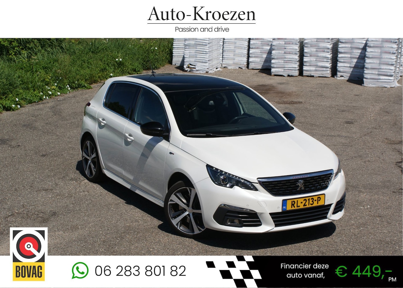 Peugeot 308 - 1.6 e-THP GT 205 | Dealer onderhouden | Pano | Camera | Org NL | - AutoWereld.nl