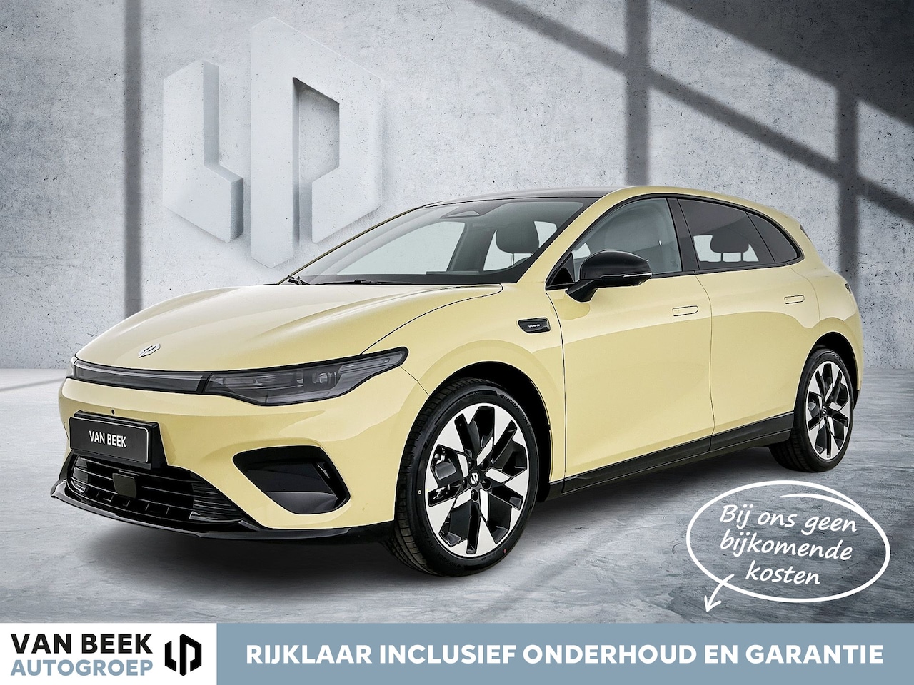 Leapmotor B05 - ProMax Design 67.1 kWh | Voorraad ! | Lightning Yellow | 482 KM WLTP | Panoramadak | Stoe - AutoWereld.nl