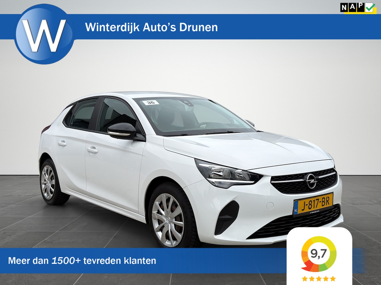 Opel Corsa - 1.2 Edition Airco|Achteruitrijcamera|Carplay - AutoWereld.nl