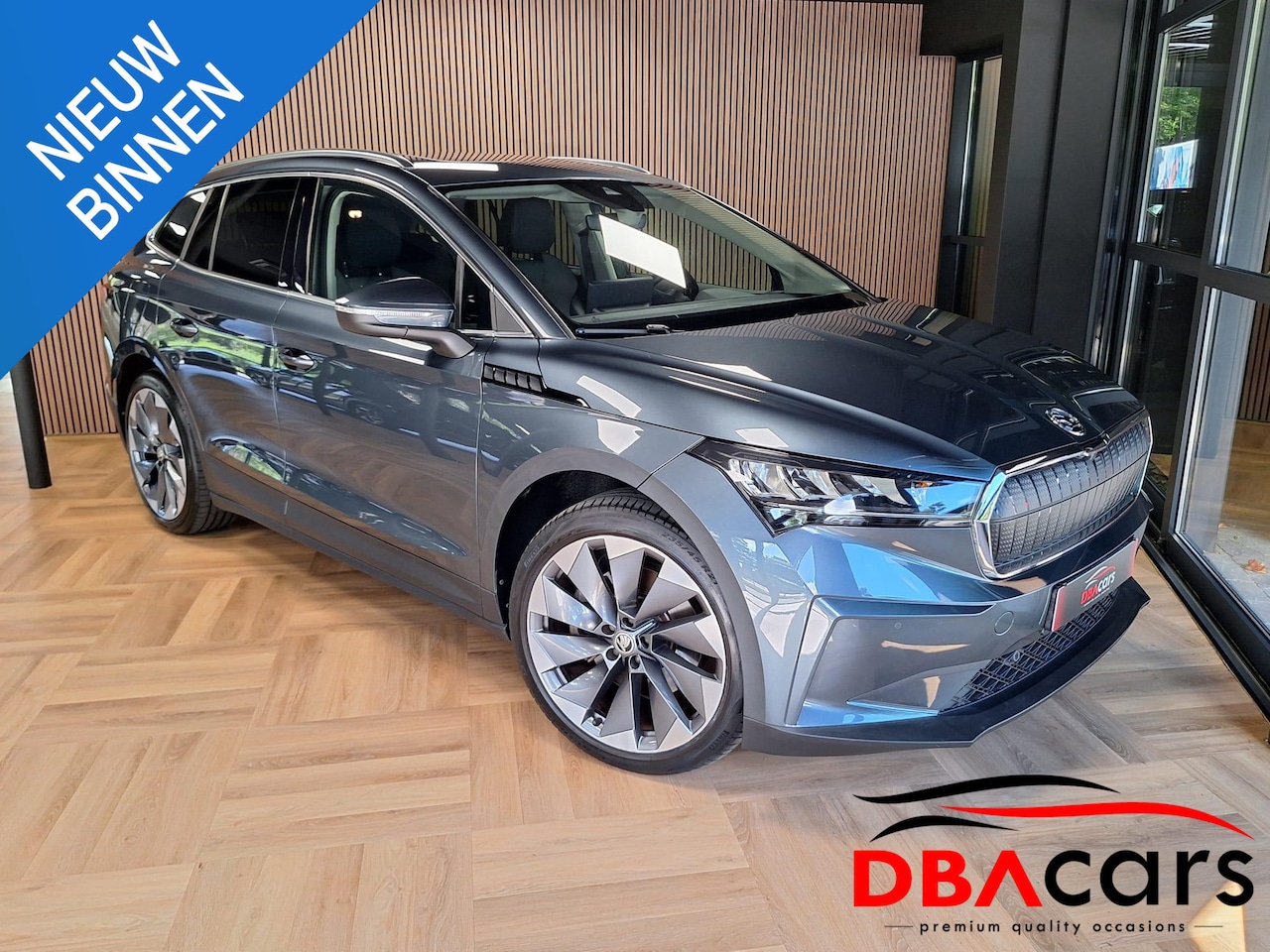 Skoda Enyaq iV - 80 Pano, Adapt Cruise, Elec Stoel + Mem. - AutoWereld.nl