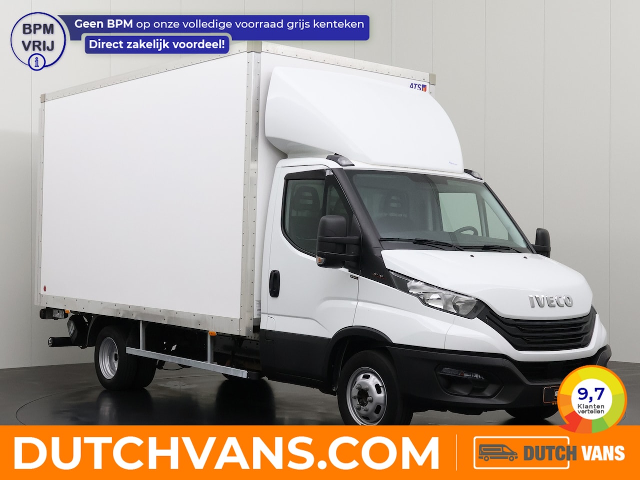 Iveco Daily - 35C16 3.0 Bakwagen+Laadklep | Dakspoiler | 236 Hoog | Airco | Cruise | 3-Zits | - AutoWereld.nl