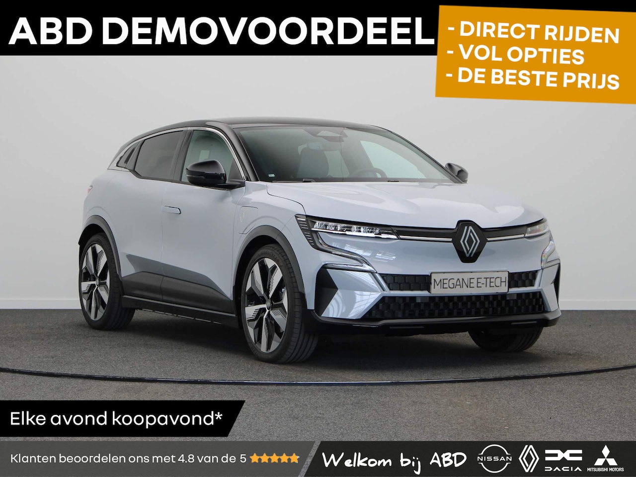 Renault Mégane E-Tech - comfort range techno 60 kWh | Active driver assist | 360 graden camera | Blind spot warnin - AutoWereld.nl