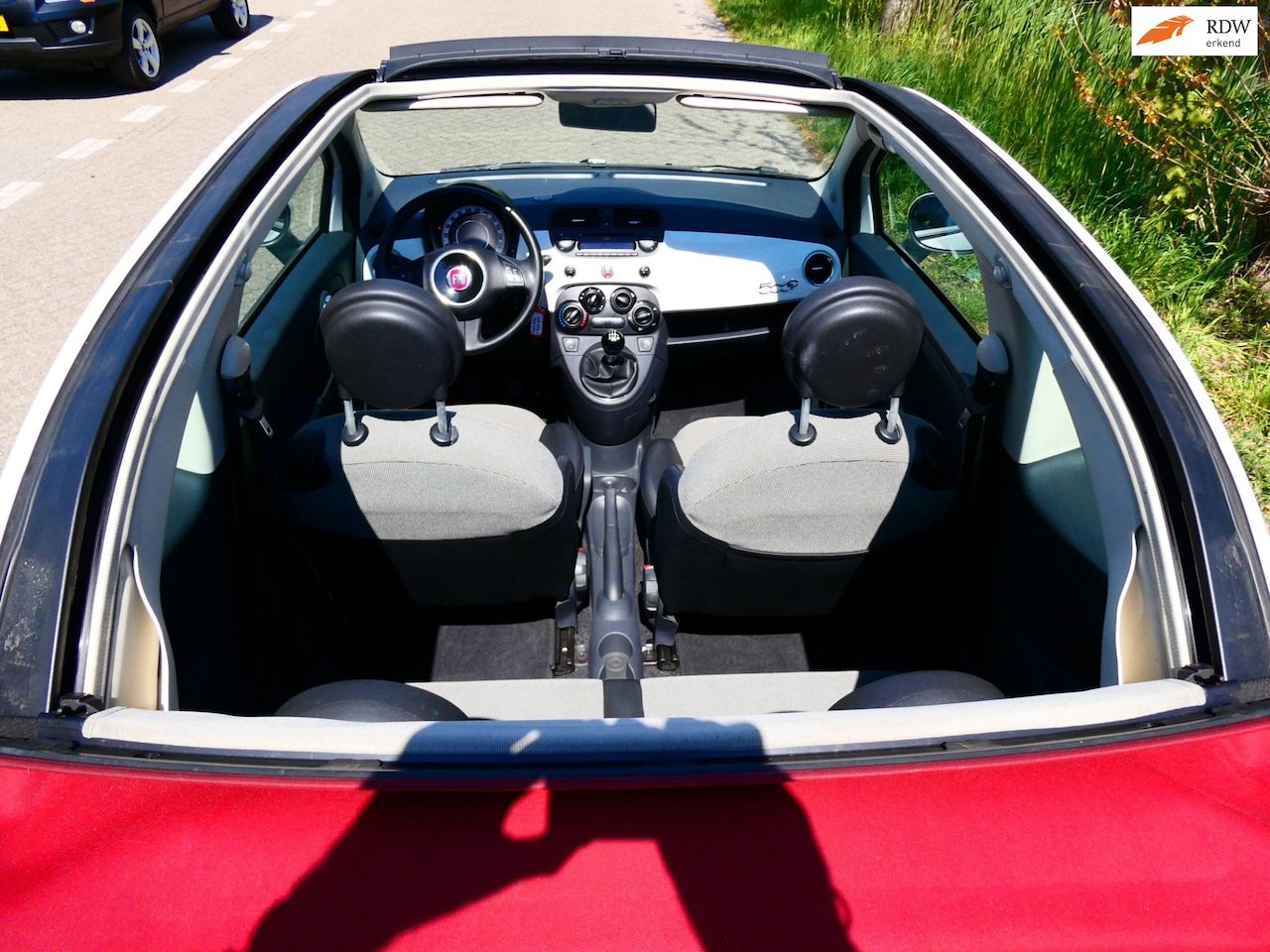Fiat 500 C - 1.4i 101pk 4-Cilinder Cabrio Lounge Airco PDC Zuinig - AutoWereld.nl