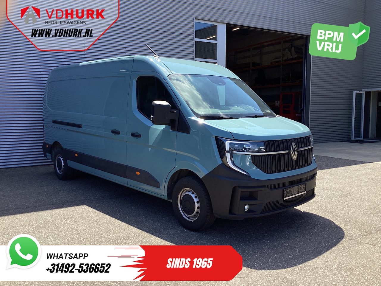 Renault Master - 2.0 dCi 150 pk L3H2 270Gr.Deuren/ LED/ Carplay/ Camera/ 2.5t Trekverm./ Cruise/ PDC/ Airco - AutoWereld.nl