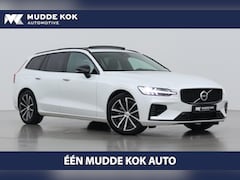 Volvo V60 - T6 Plug-in hybrid Plus Dark | Panoramadak | Memory | Stoel+Stuurverwarming | Keyless | Cam