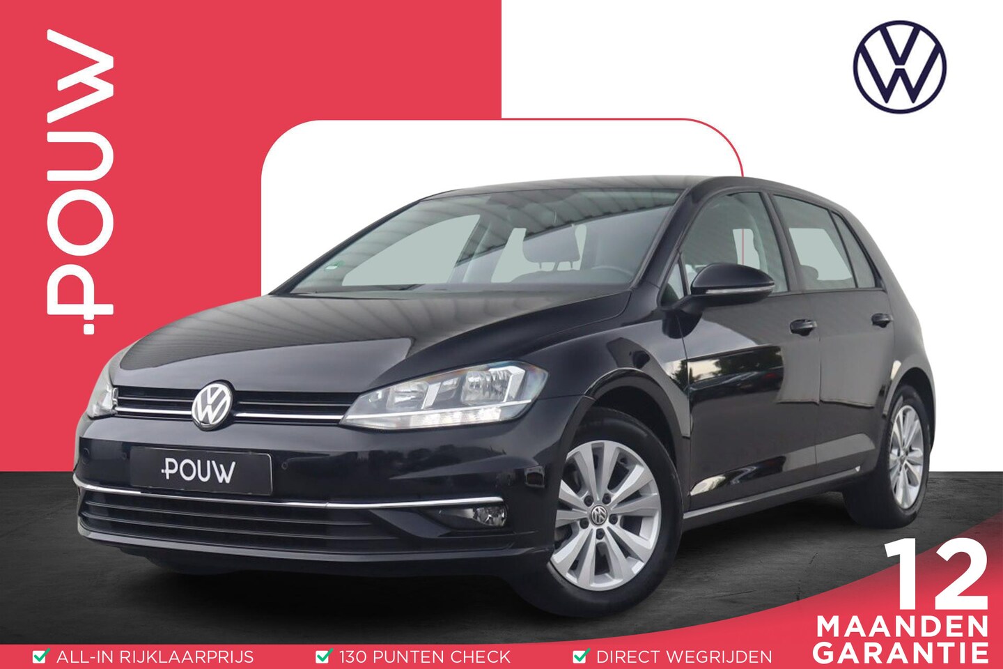 Volkswagen Golf - 1.0 TSI 115pk Comfortline | Trekhaak | Navigatie | Parkeersensoren - AutoWereld.nl