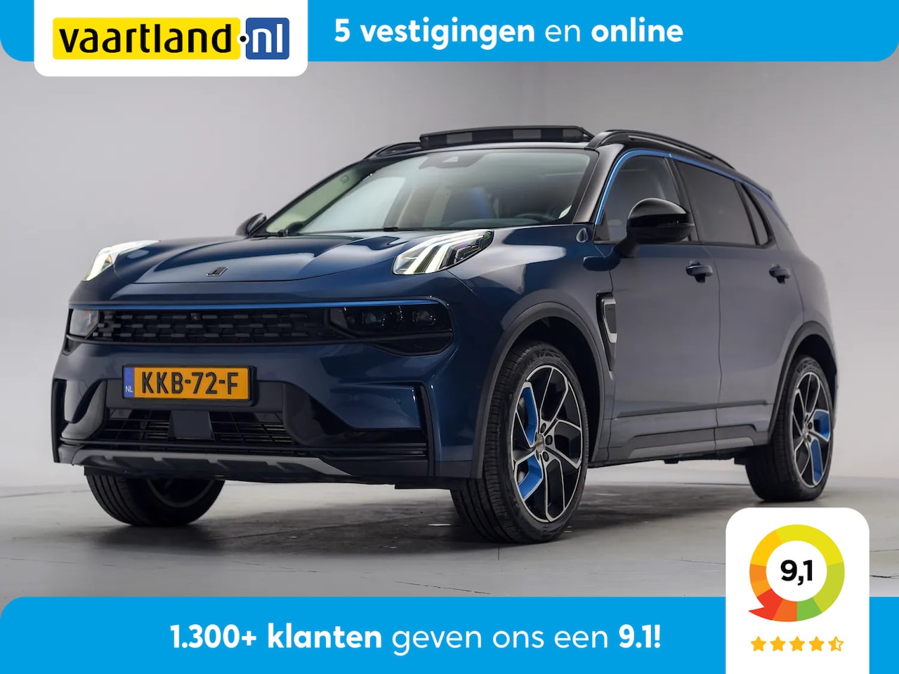 Lynk & Co 01 - 1.5 PHEV [ Panorama Navi 360°-Camera Keyless ] - AutoWereld.nl