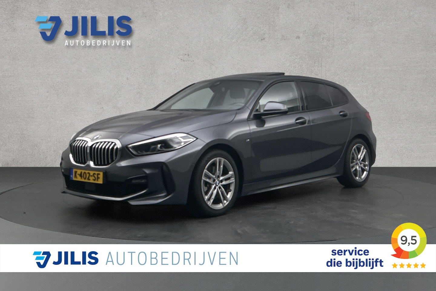 BMW 1-serie - 118i M-Sport | Panoramadak | Stoelverwarming | Lederen bekleding - AutoWereld.nl