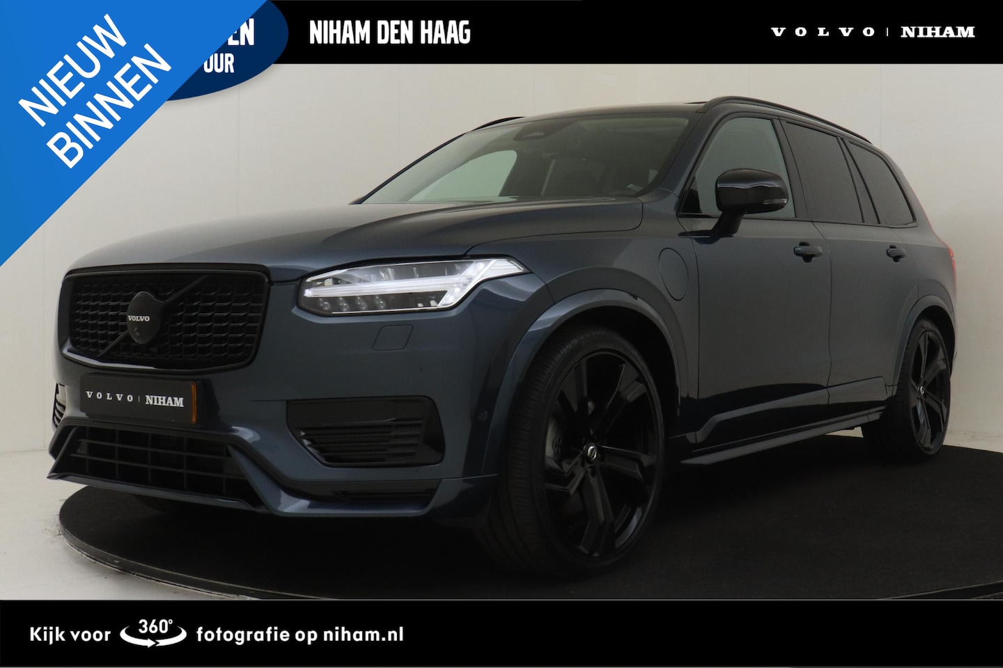 Volvo XC90 - T8 PLUG-IN HYBRID AWD ULTRA BLACK EDITION *FULL OPTIONS!* -PANO.DAK|BOWERS&WILKINS|LUCHTVE - AutoWereld.nl