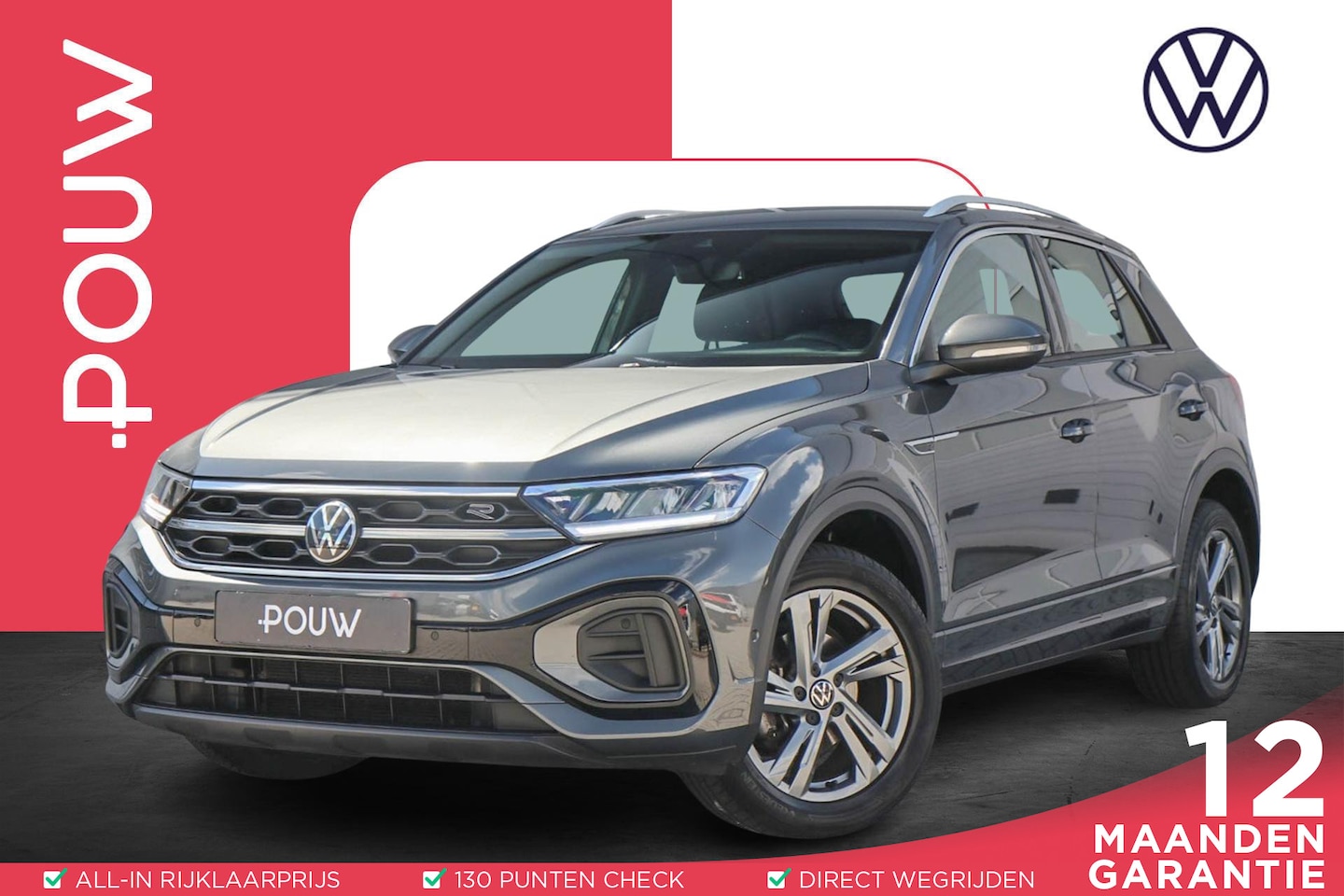 Volkswagen T-Roc - 1.0 TSI 110pk R-Line | App Connect | Achteruitrijcamera | Cruise Control - AutoWereld.nl