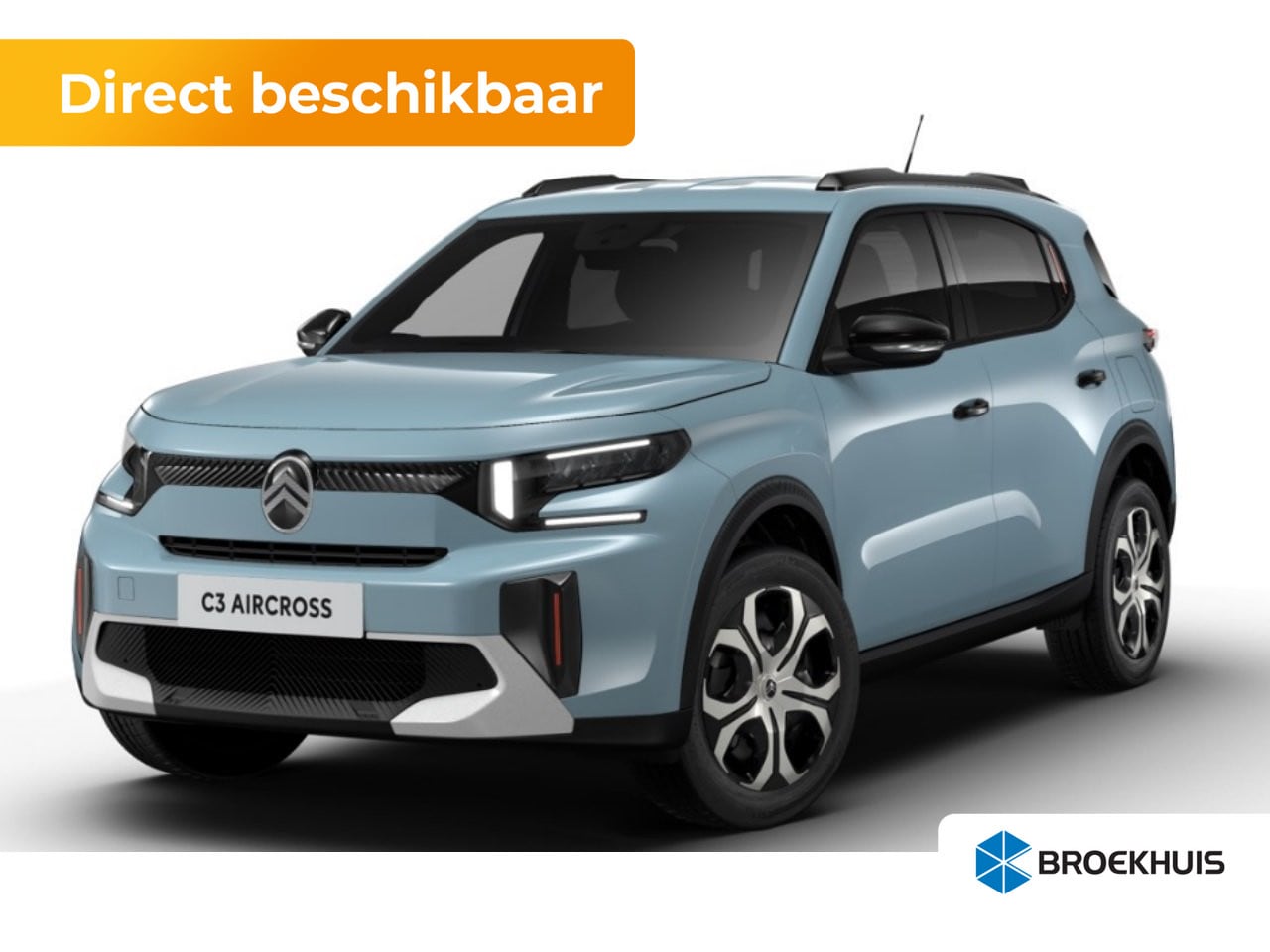 Citroën C3 Aircross - 1.2 Hybrid 145pk Plus | Achteruitrijcamera | Buitenspiegels elektrisch inklapbaar | Buiten - AutoWereld.nl