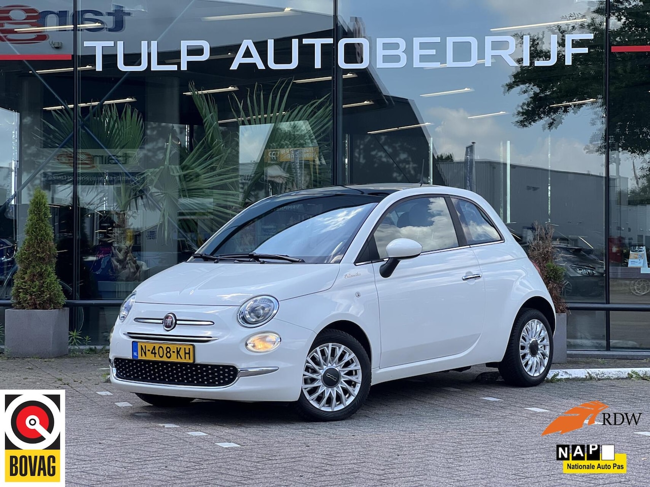 Fiat 500 - 1.0 Hybrid Dolcevita Airco Cruise BTW NLauto NAP - AutoWereld.nl