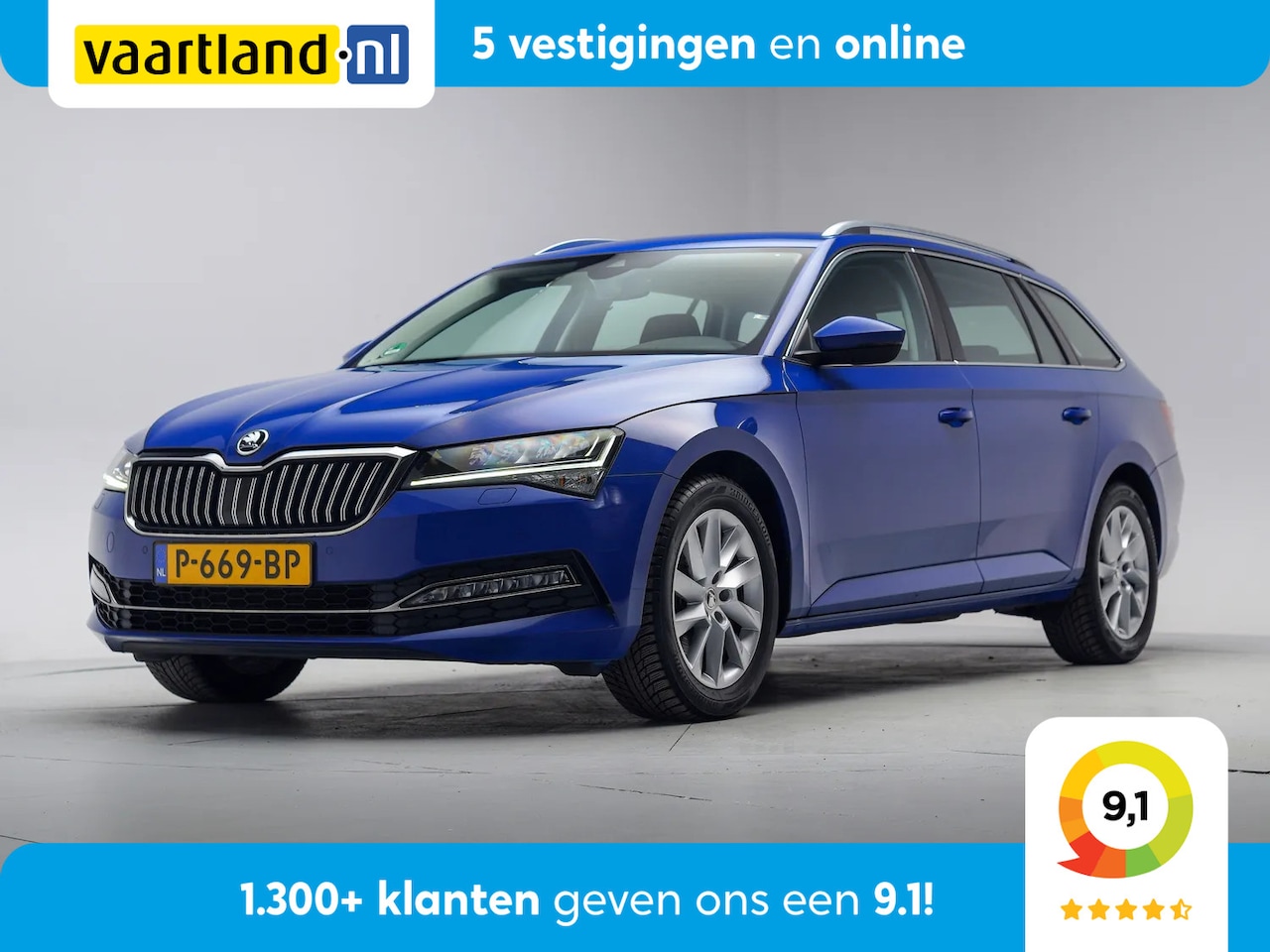 Skoda Superb - 1.5 TSI Business Edition Aut. [ Navi Stoelverwarming Apple / Android Virtual cockpit Full - AutoWereld.nl