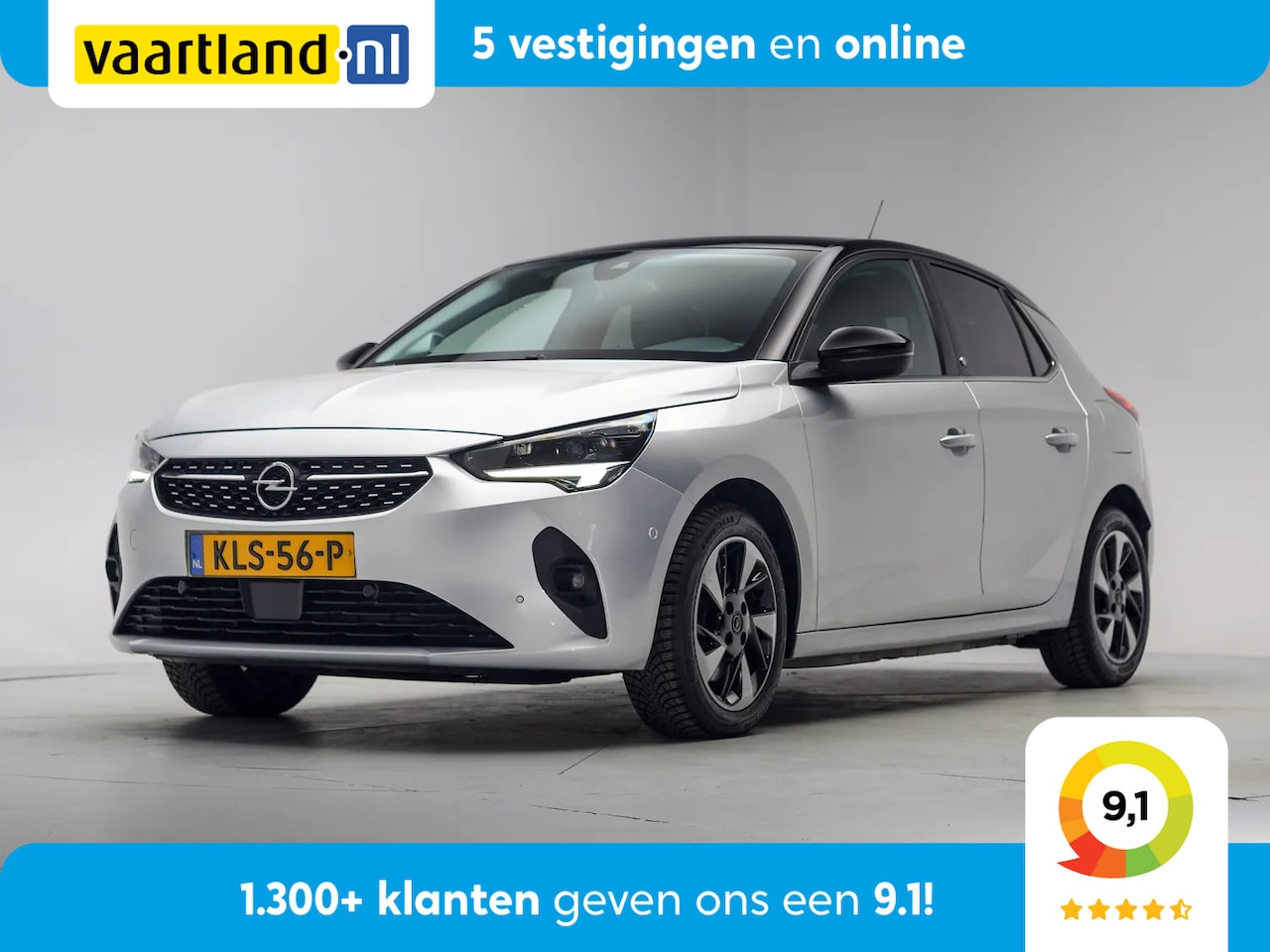 Opel Corsa-e - E-ELEGANCE 50KWH AUT [Apple/Android Navi Camera Adapt.cruise Stoelvw ] - AutoWereld.nl
