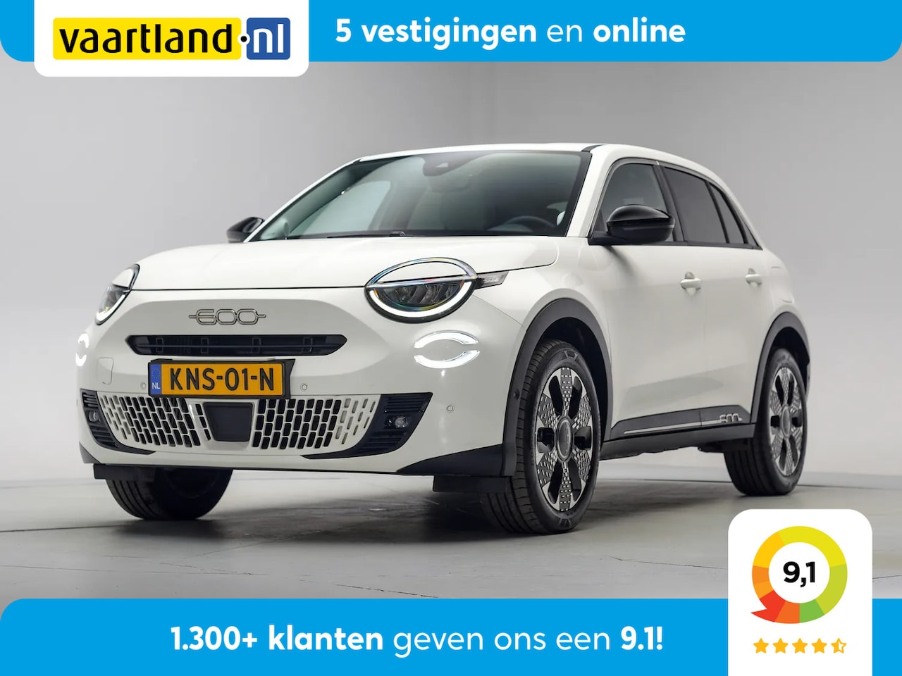 Fiat 600 - 1.2 T3 100/110 MHEV La Prima [Apple/Android Leer Clima] - AutoWereld.nl