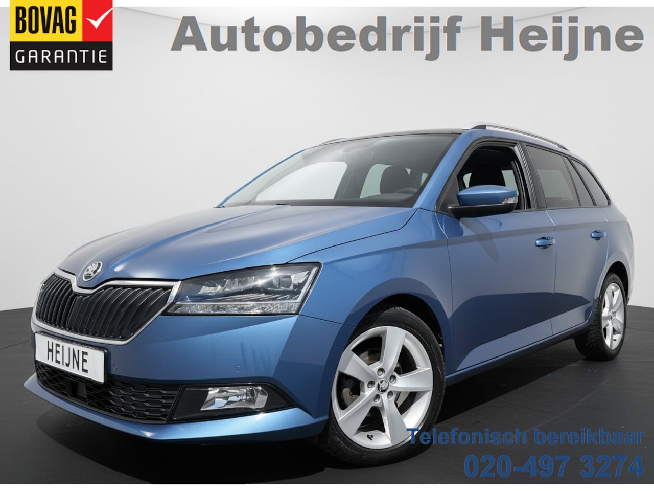 Skoda Fabia Combi - TSI 95PK BUSINESS EDITION TREKHAAK/CAMERA/NAVI/PANORAMADAK - AutoWereld.nl