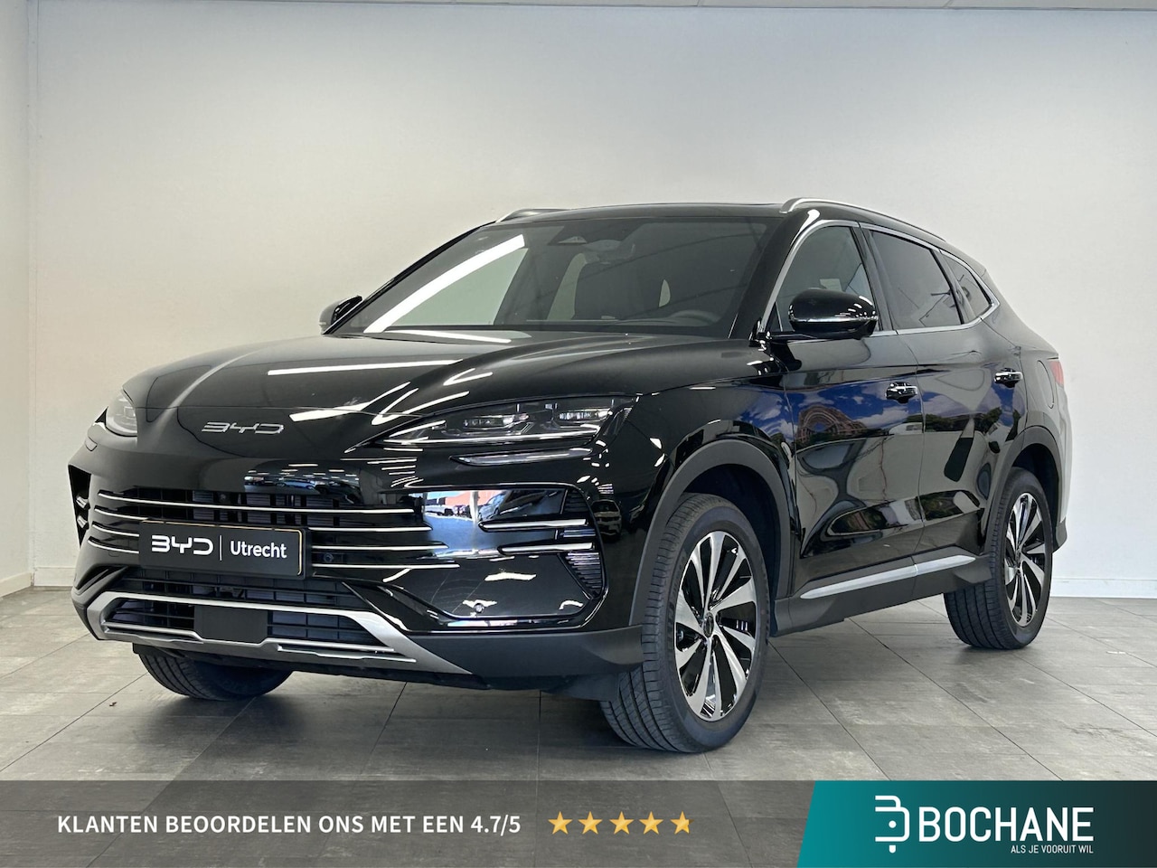 BYD Seal U - 1.5 DM-i AWD Design Zwart metallic + Zwart leder | Uit voorraad leverbaar bij BYD Utrecht! - AutoWereld.nl