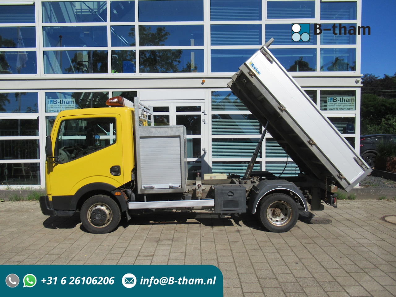 Nissan Cabstar E - 130.35 2.5 dCi 290 3-Z./S./W. Kipper - Tipper - AutoWereld.nl
