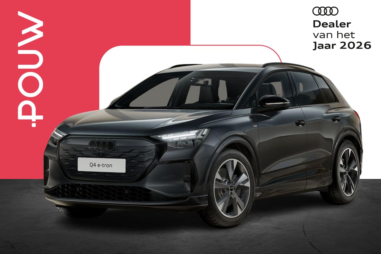 Audi Q4 e-tron - 286pk S Edition 82 kWh | Trekhaak Wegklapbaar - AutoWereld.nl