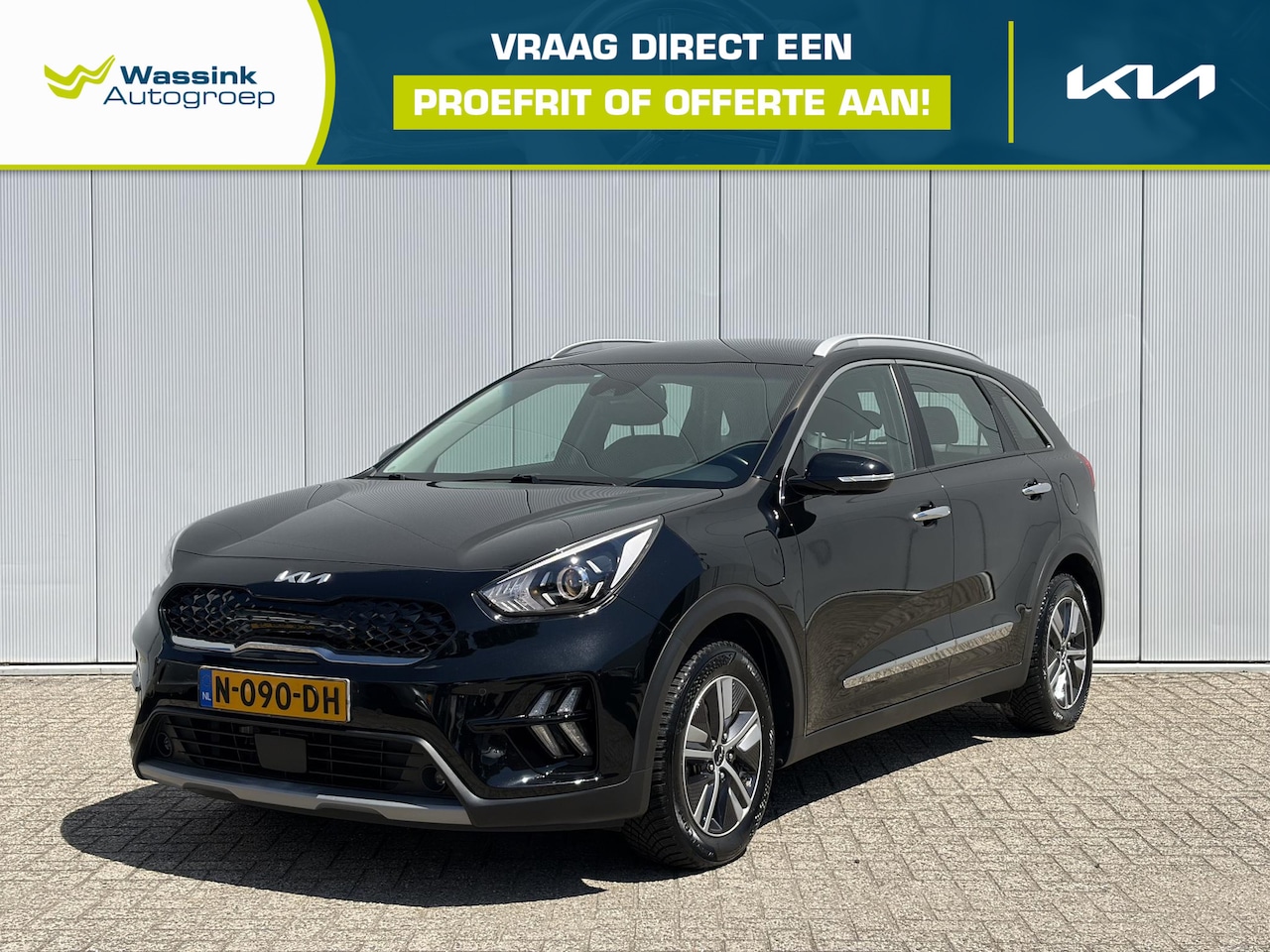 Kia Niro - 1.6 GDi PHEV DynamicLine | Navigatie | CarPlay | Camera | Half leder | Adaptice Cruise | - AutoWereld.nl