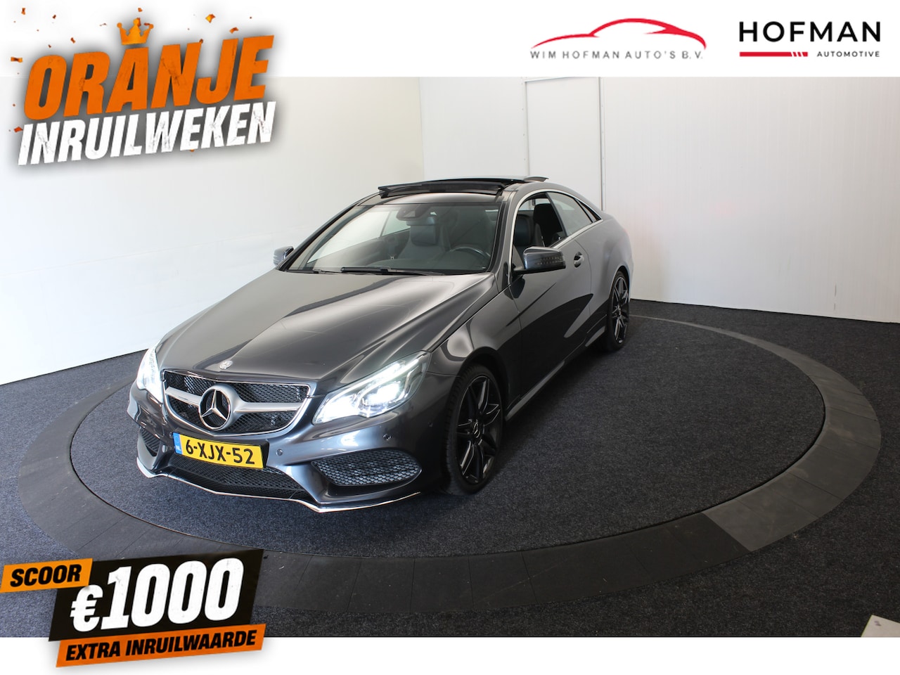 Mercedes-Benz E-klasse Coupé - Nw staat 400 Prestige AMG Line Pano Cam Dhoek El-stoelen Navi - AutoWereld.nl