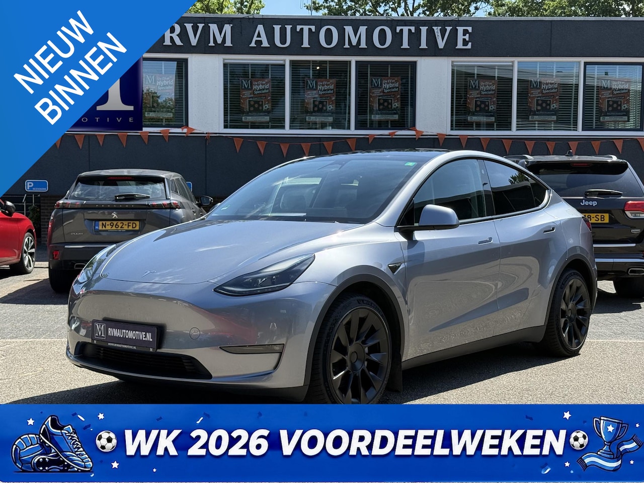 Tesla Model Y - Long Range AWD 75 kWh VAN: 44.900,- VOOR: 42.877,- UW WKVOORDEEL: 2.023,- | SOH 94%| QUICK - AutoWereld.nl