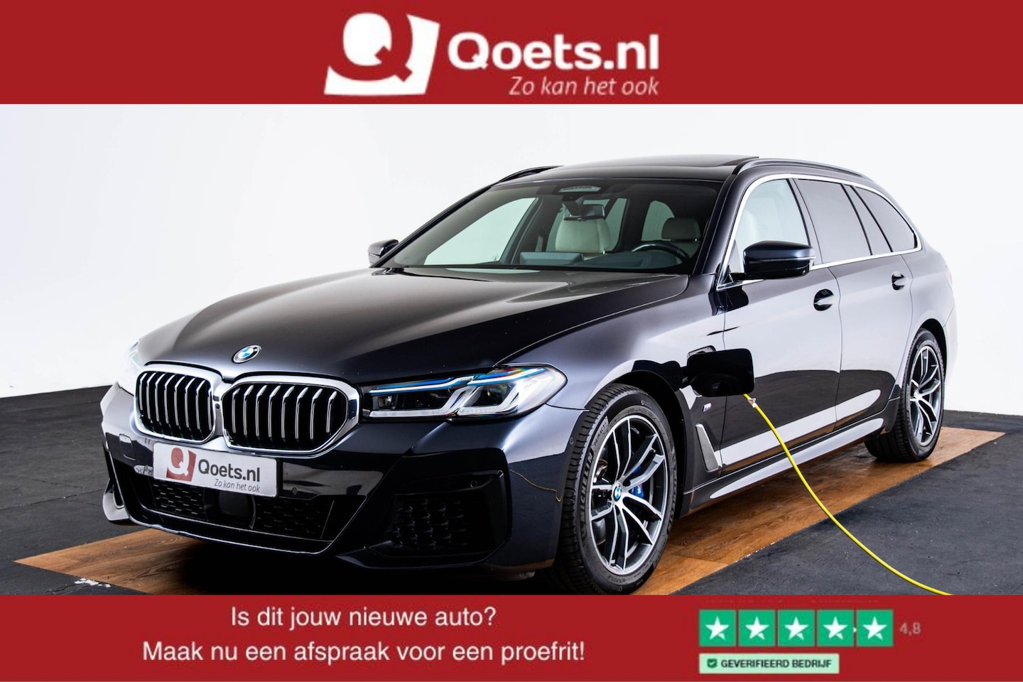 BMW 5-serie Touring - 530e xDrive High Executive M Sport - Panoramadak - Driving Assistant Professional - Comfor - AutoWereld.nl