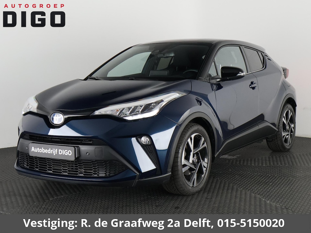 Toyota C-HR - 2.0 High Power Hybrid Dynamic Bi-Tone | Navigatie | Parkeersensoren | Dodehoek detectie | - AutoWereld.nl