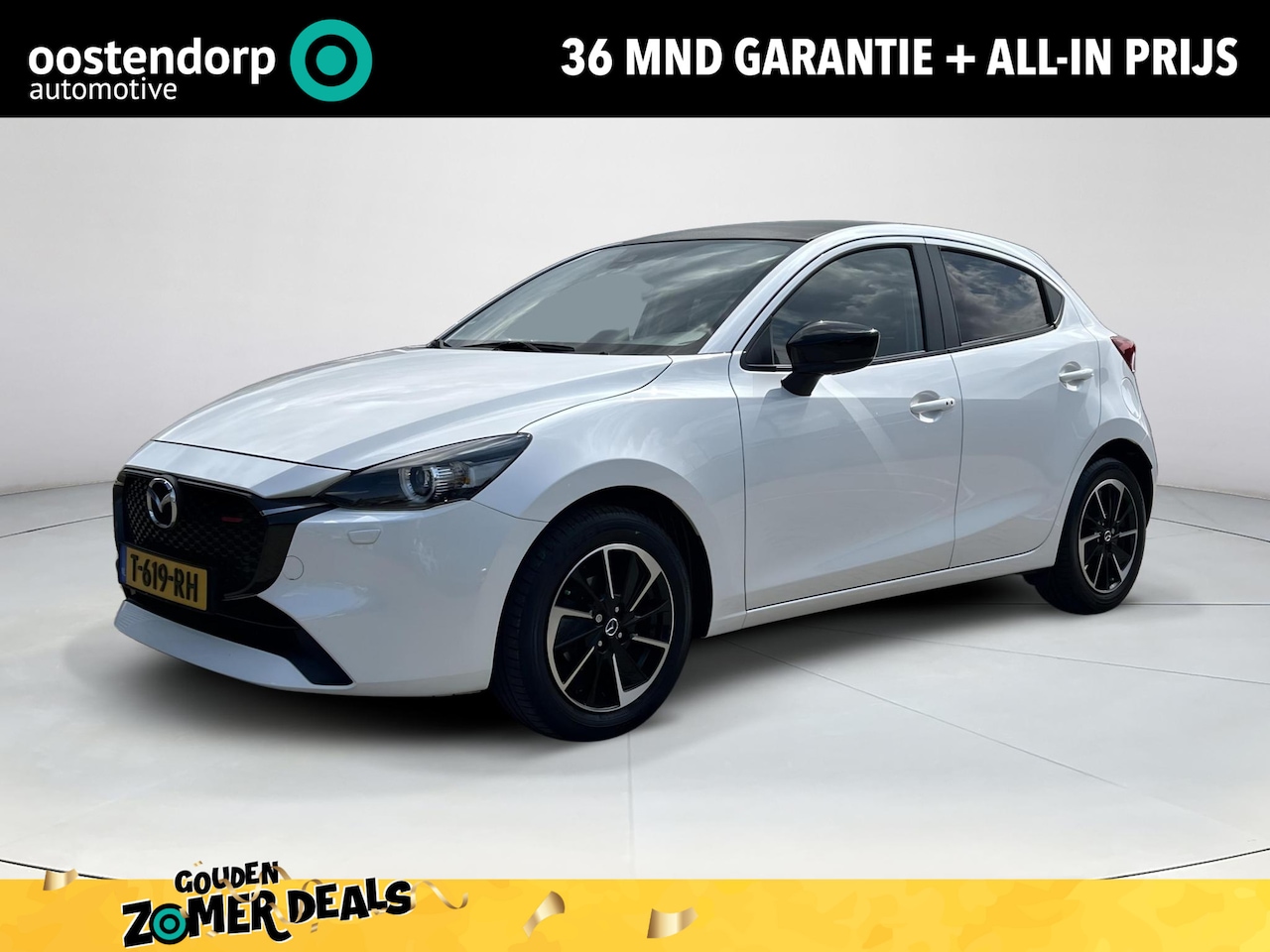 Mazda 2 - 1.5 e-SkyActiv-G 90 Homura Aka | Achteruitrijcamera | Stoel/stuurverwarming | Apple Carpla - AutoWereld.nl