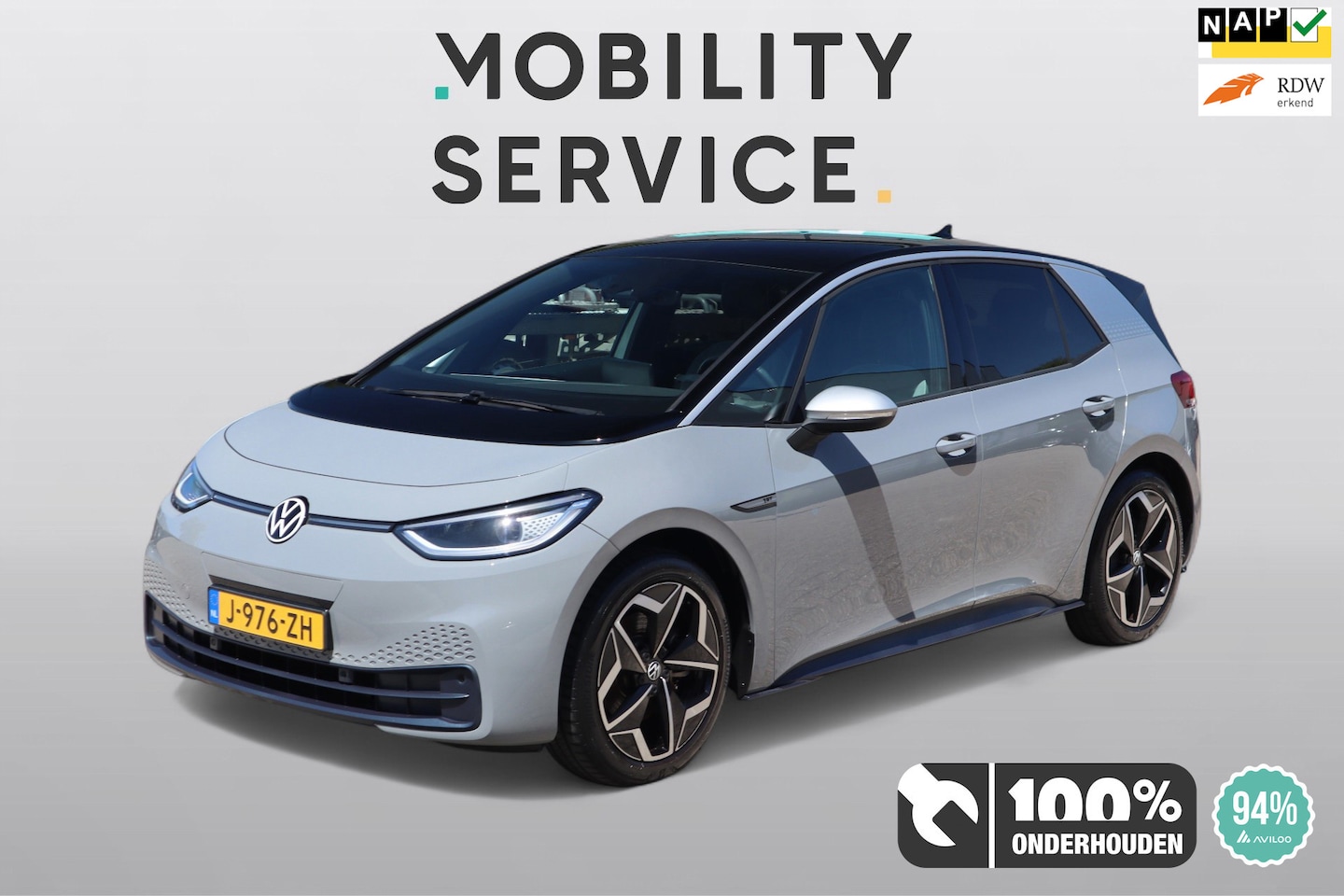 Volkswagen ID.3 - First Plus 58 kWh SOH94% LED CAM Clima - AutoWereld.nl