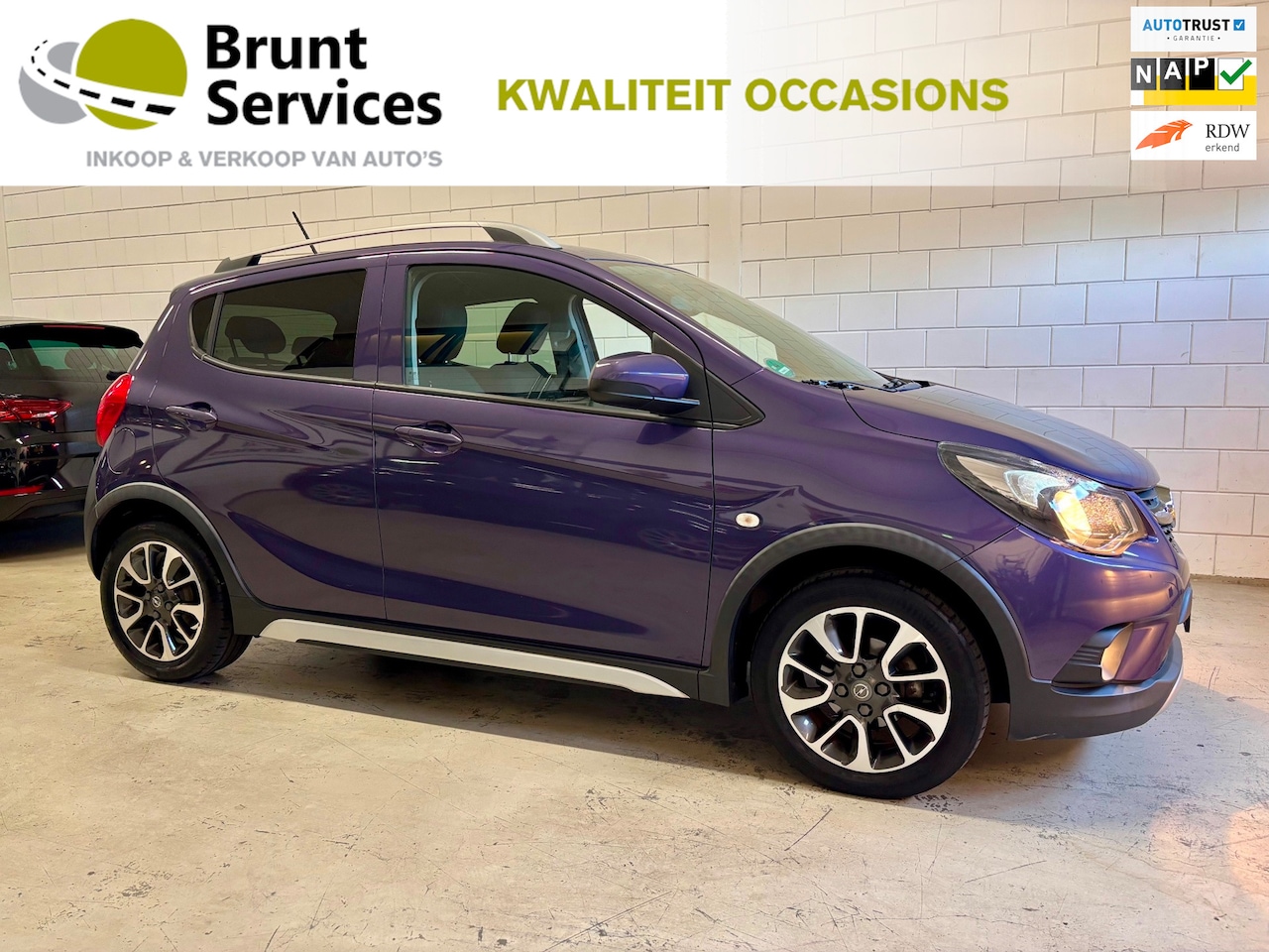 Opel Karl - 1.0 Rocks Online Edition Bj.17|Carplay|Stoelverwarming|Pdc|Dealer Onderhouden !! - AutoWereld.nl