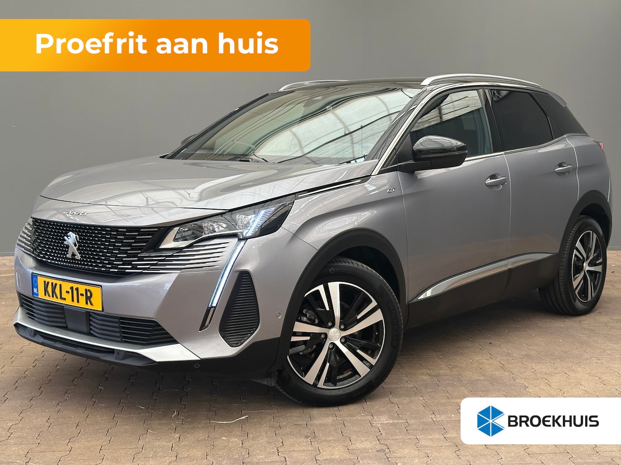 Peugeot 3008 - 1.2 PureTech GT Stoelverwarming | Camera | Leder/Stof | Adaptieve Cruise | Climate | Carpl - AutoWereld.nl