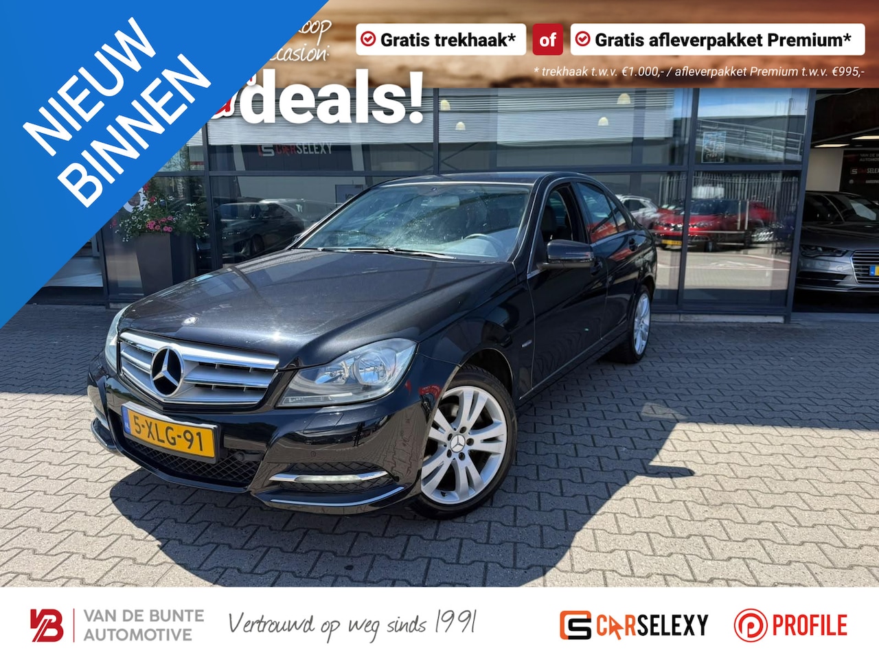 Mercedes-Benz C-klasse - 200 Business Class Avantgarde *Stoelverwarming* - AutoWereld.nl