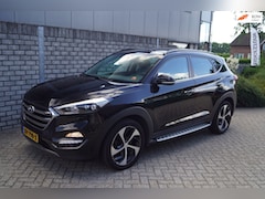 Hyundai Tucson - 1.6 T-GDi Premium 4WD Autom Panodak Leder Sportst Stoel/Stuur A Bank Verw Navi Camera Clim