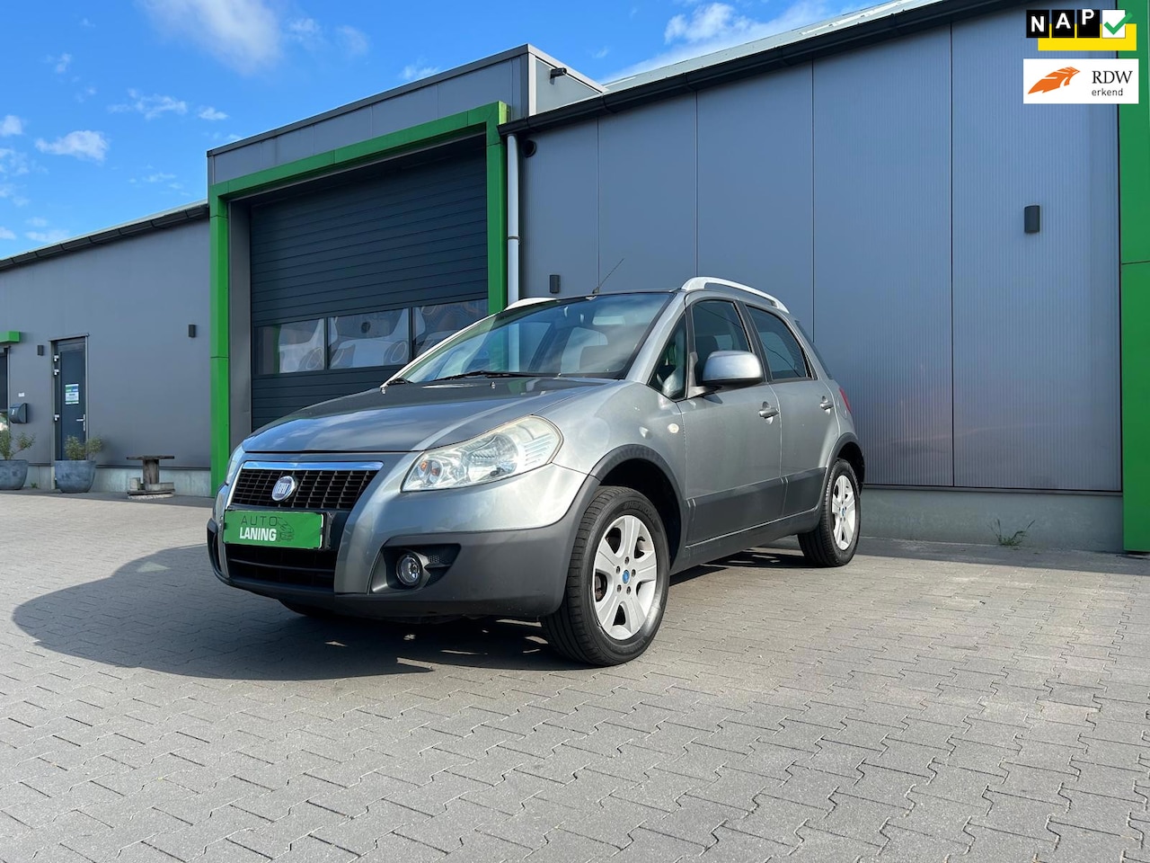 Fiat Sedici - 1.6-16V Emotion 4X4 in zeer nette staat.| Airco| Elec. ramen| Nieuwe APK | Trekhaak| - AutoWereld.nl