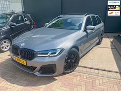 BMW 5-serie Touring - 530e High Executive Laser Led Panorama M-pakket 19inch breedset memory orig NL Geleverd NA