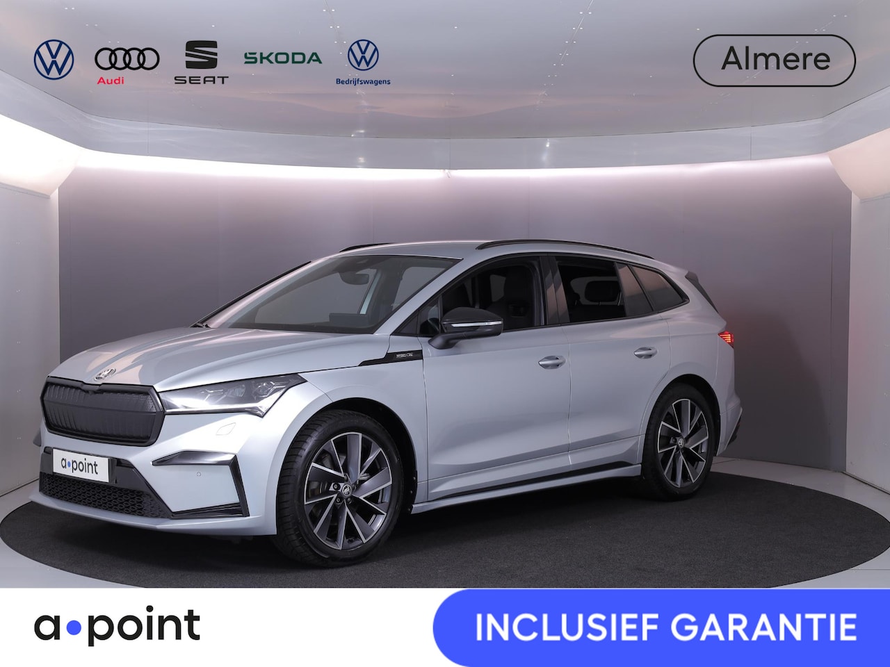 Skoda Enyaq iV - 60 Sportline 180pk | SOH 94,05% | Navigatie | Parkeercamera | Stoelverwarming | Adaptieve - AutoWereld.nl