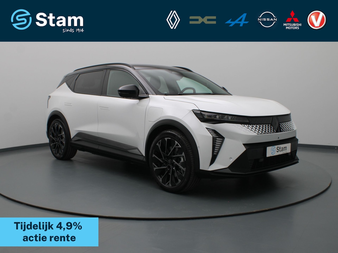 Renault Scenic E-Tech - EV87 long range esprit Alpine Pack advanced driving assist & augmented vision - AutoWereld.nl