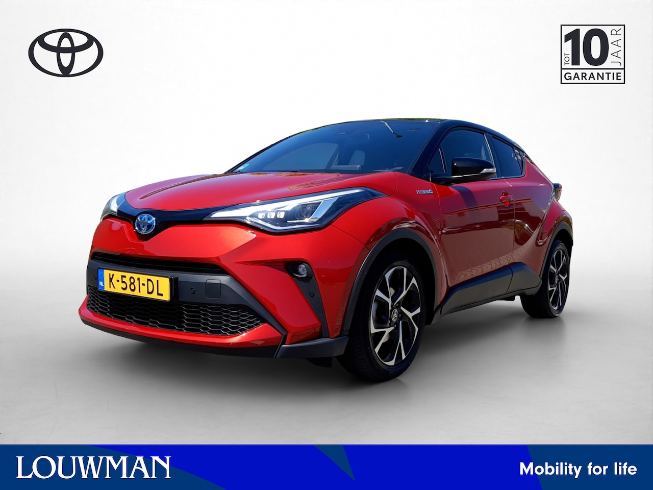 Toyota C-HR - 1.8 Hybrid First Edition | Full LED verlichting | JBL | dodehoek detectie | Parkeersensore - AutoWereld.nl