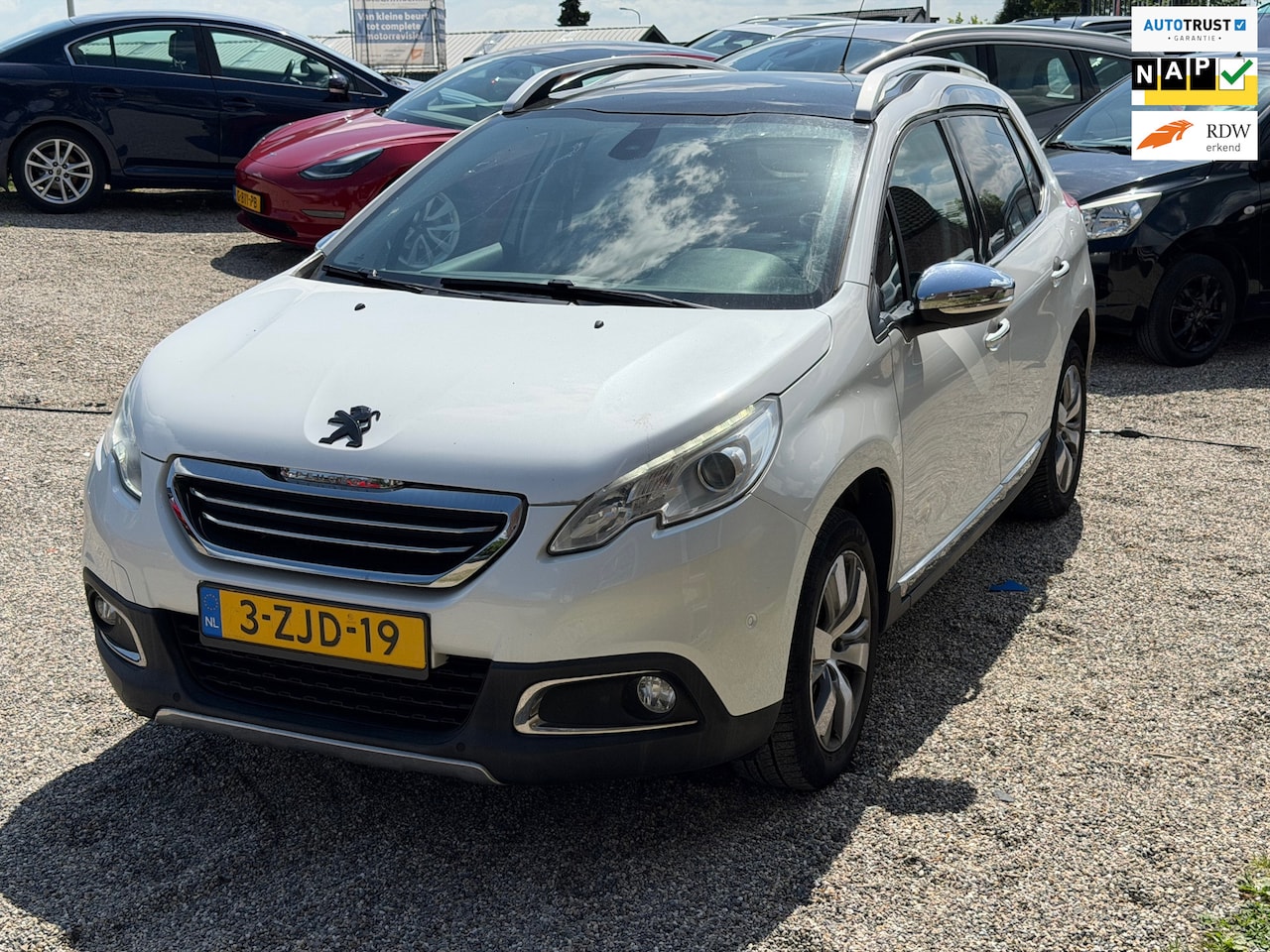 Peugeot 2008 - 1.6 VTi Allure Automaat Leer Carplay Clima Pano Cruise StoelVerwarming Trekhaak Nette Auto - AutoWereld.nl