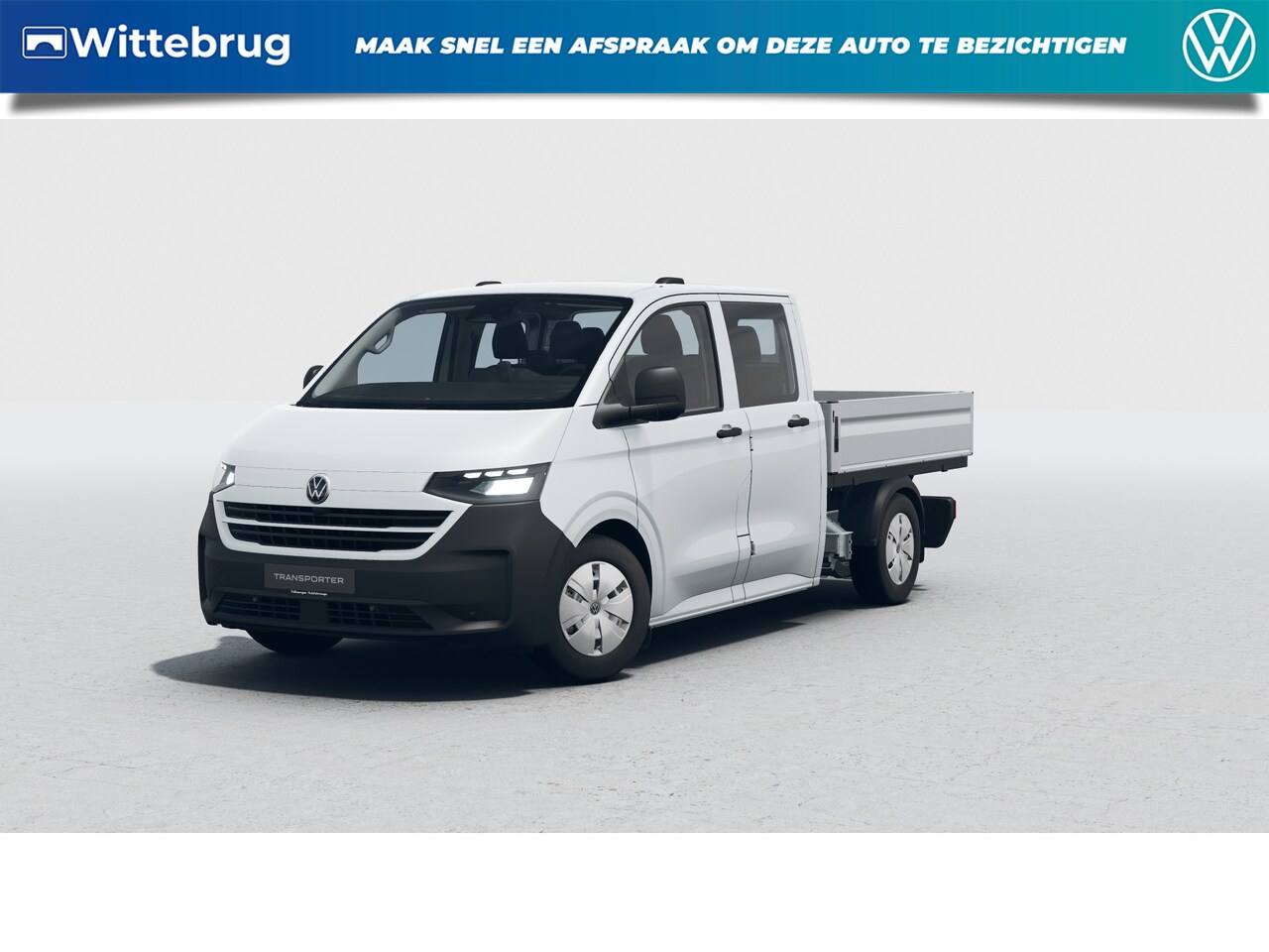 Volkswagen e-Transporter - Pick Up Dubbele Cabine 34 L2H1 64 kWh 136 PK - AutoWereld.nl