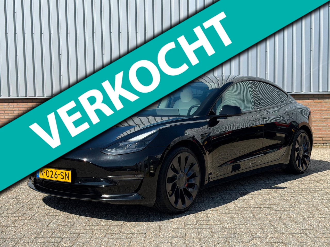 Tesla Model 3 - Performance AWD Wit Leder/ BTW-auto/ 1ste Eigenaar - AutoWereld.nl