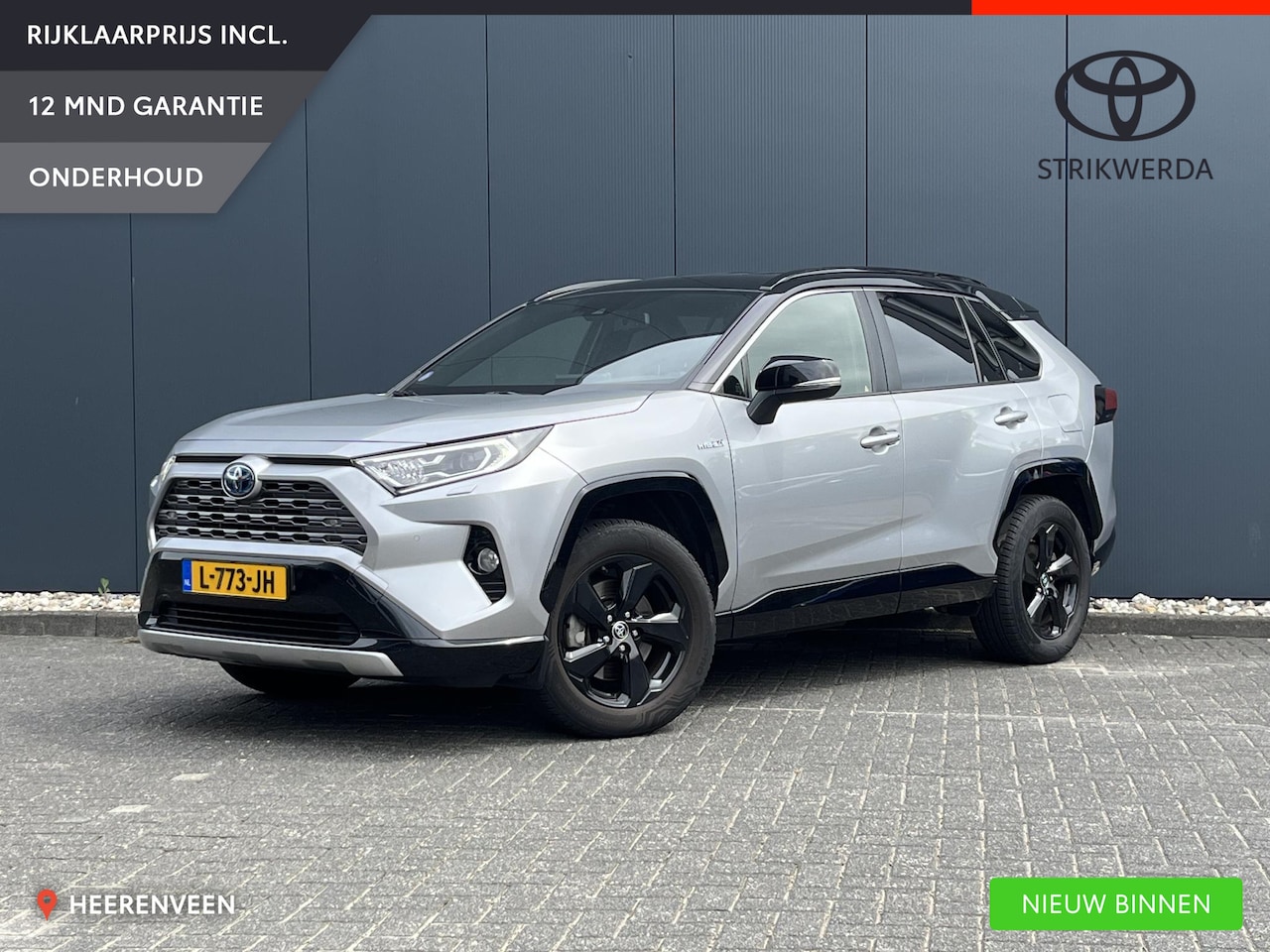 Toyota RAV4 - 2.5 Hybrid AWD Bi-Tone | Stuurverwarming | Trekhaak - AutoWereld.nl