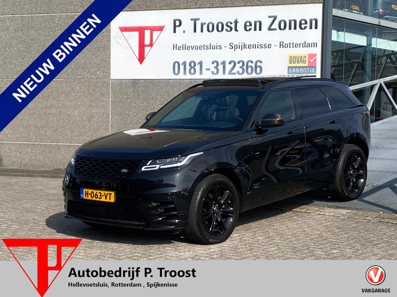 Land Rover Range Rover Velar - 2.0 P250 Turbo AWD R-Dynamic NL auto/Stoelverkoeling/Dealeronderhouden/Panoramadak/Lane as - AutoWereld.nl