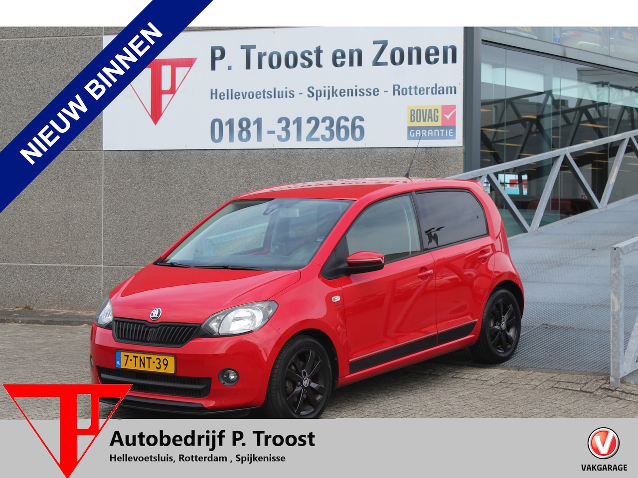 Skoda Citigo - 1.0 Greentech Sport Airco/Radio-CD speler/Elektrische ramen/Centrale deurvergrendeling/15' - AutoWereld.nl