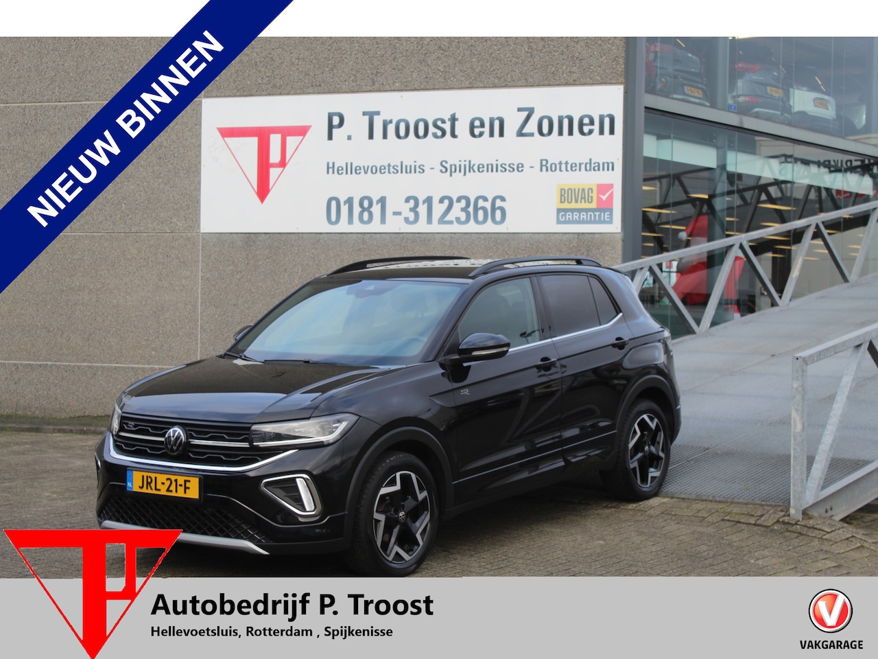 Volkswagen T-Cross - 1.5 TSI R-Line DSG/IQ Light/Navigatie/Virtual cockpit/Adaptive cruise control/Achteruitrij - AutoWereld.nl