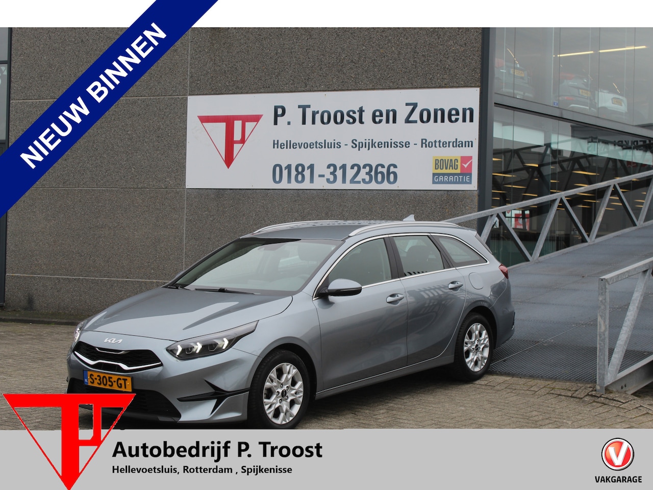 Kia Cee'd Sportswagon - Ceed 1.0 T-GDi MHEV DynamicLine AUTOMAAT Navigatie/Apple carplay/Achteruitrijcamera/Cruise - AutoWereld.nl