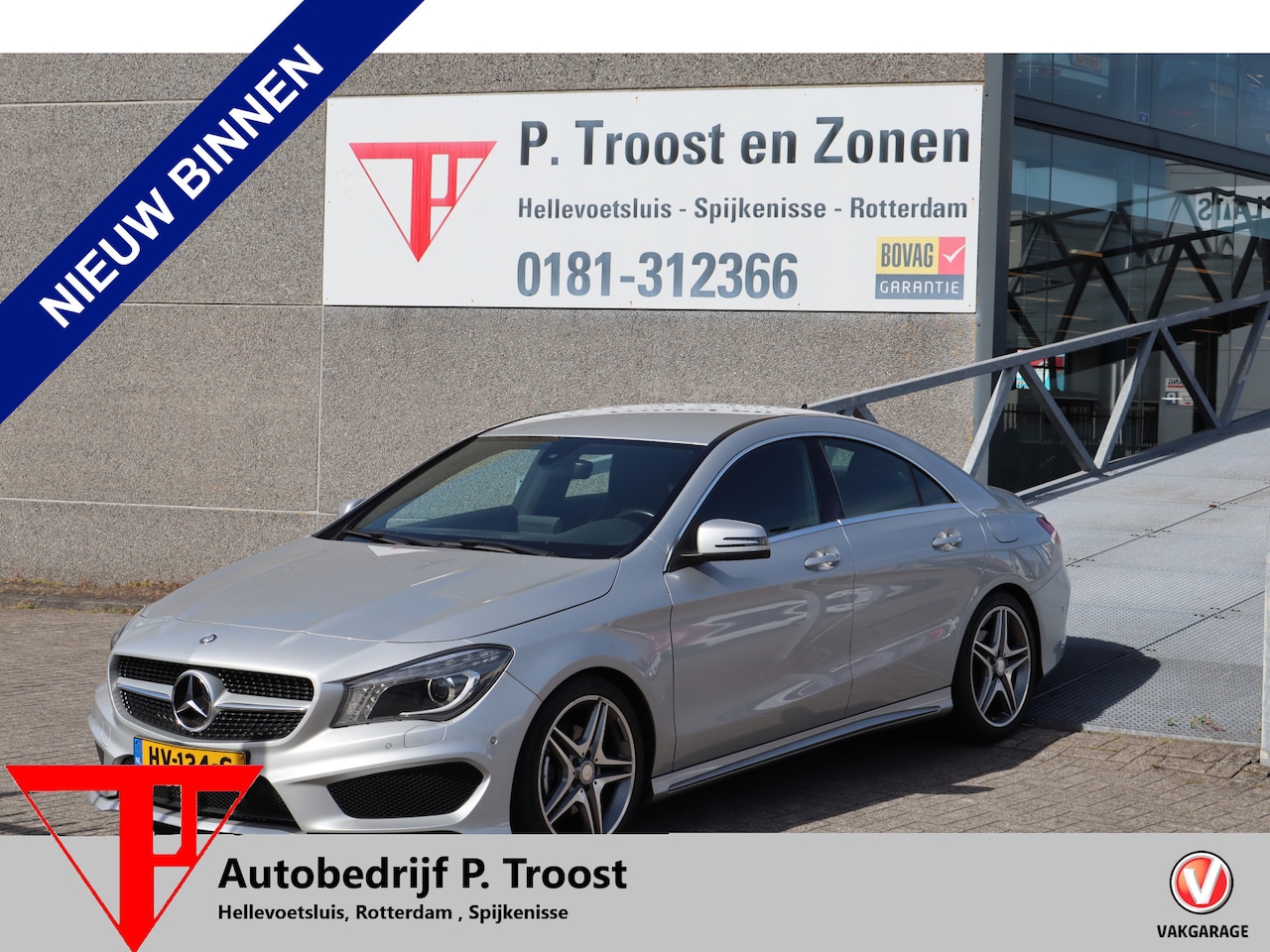 Mercedes-Benz CLA-Klasse - 180 Ambition AMG LAGE KM! Automaat Navigatie/parkeerassistent/Trekhaak/Climate control/Cru - AutoWereld.nl