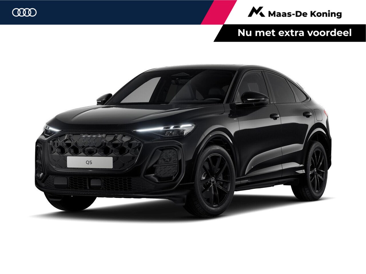 Audi Q5 Sportback - 2.0 TFSI e-hybrid quattro S edition 299 PK · Lederen bekleding · Tech plus · Glazen panora - AutoWereld.nl