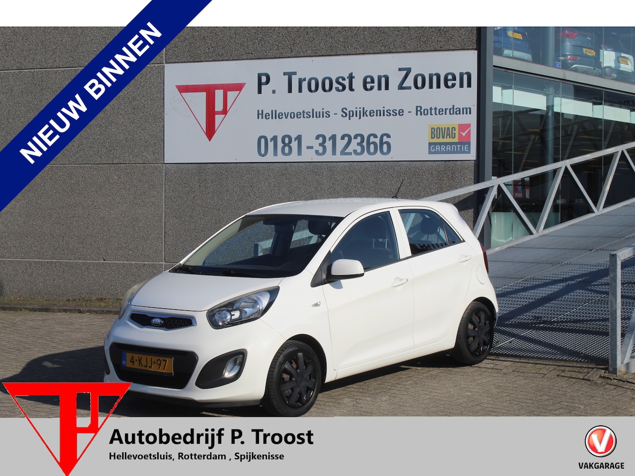 Kia Picanto - 1.0 CVVT ISG Comfort Pack 5 deurs! Airco/Elektrische ramen/Centrale deurvergrendeling/Radi - AutoWereld.nl
